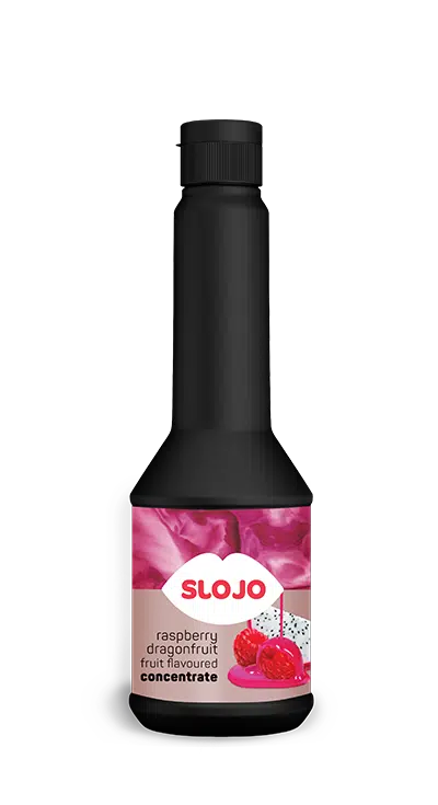 Slojo raspberry dragonfruit fruit concentration